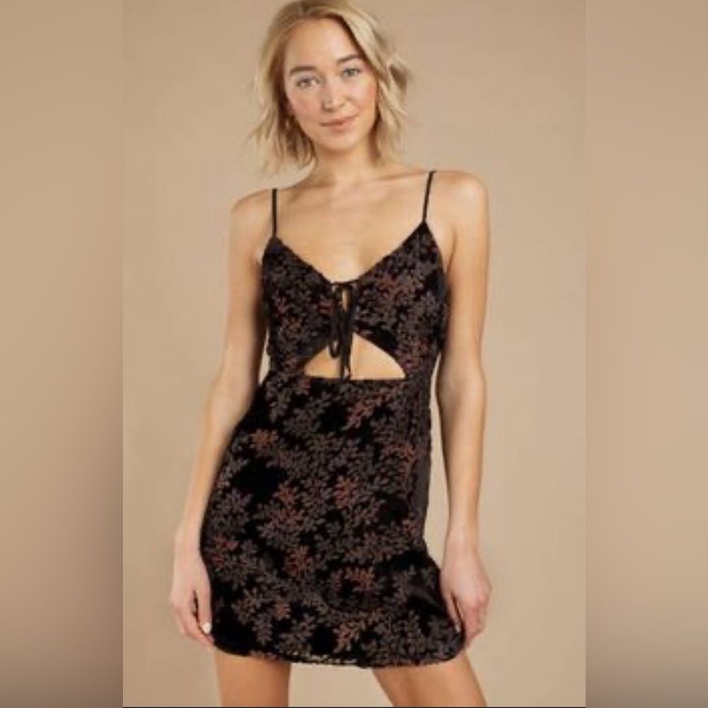 🌺Wild Honey Velvet Floral Dress🌺
